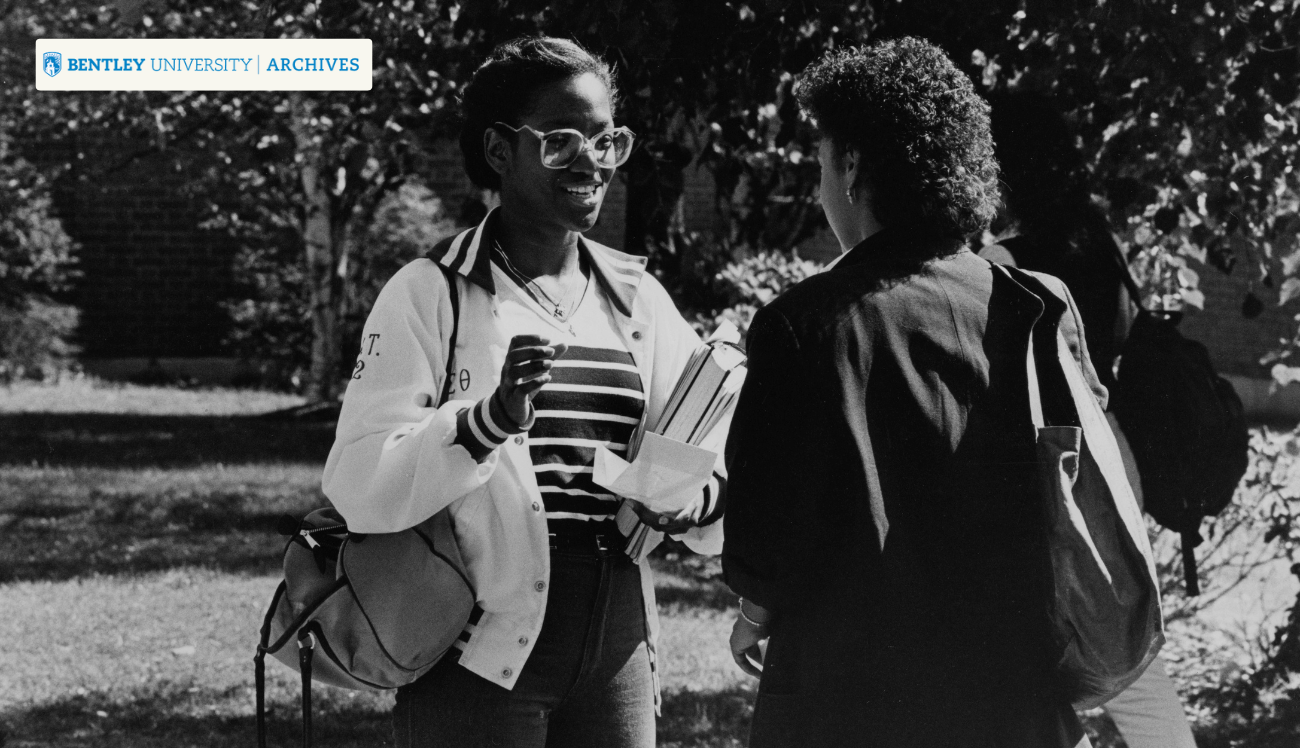 Happy Students Talking