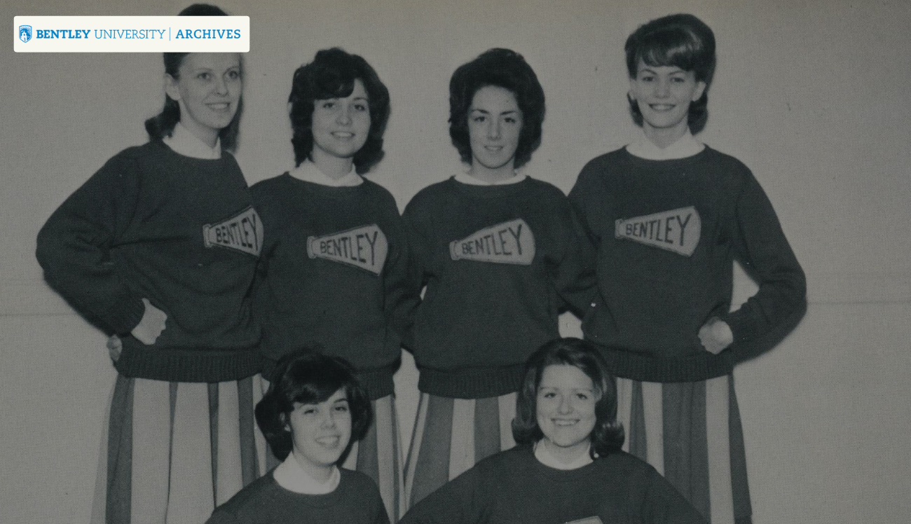 Bentley 1964 Cheer Team