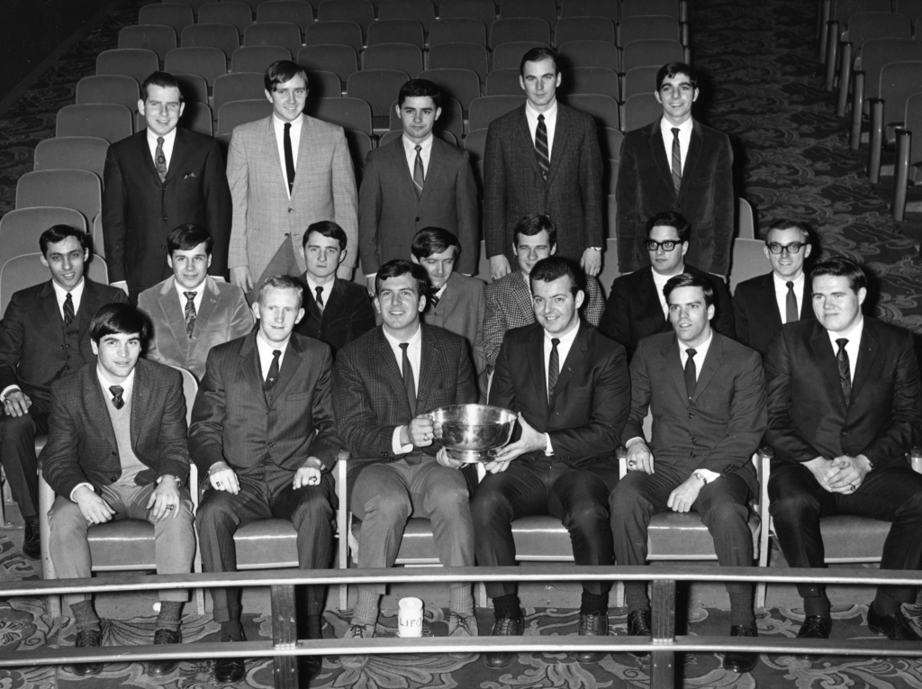 Winning team at Bentley talent show