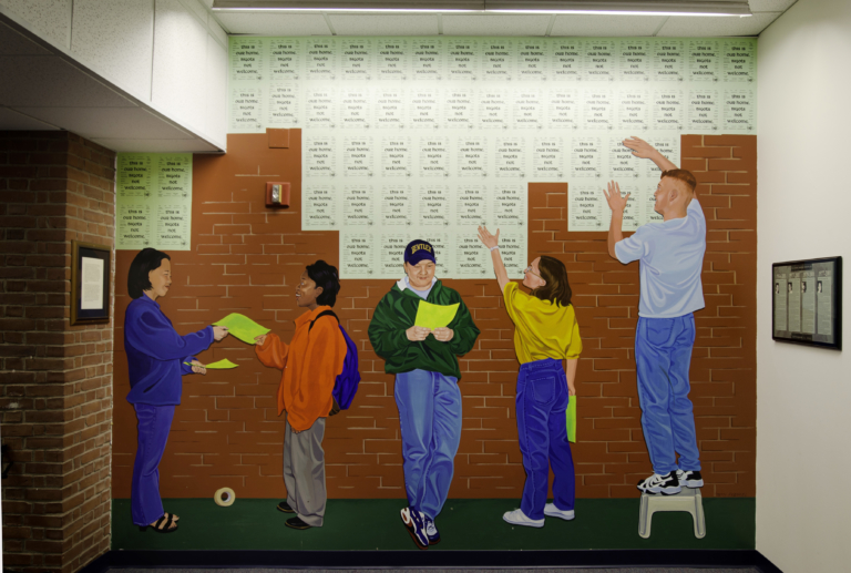 Bigots Not Welcome Mural