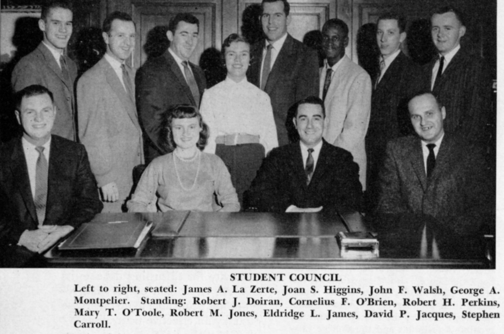 Eldridge L. James student council photo