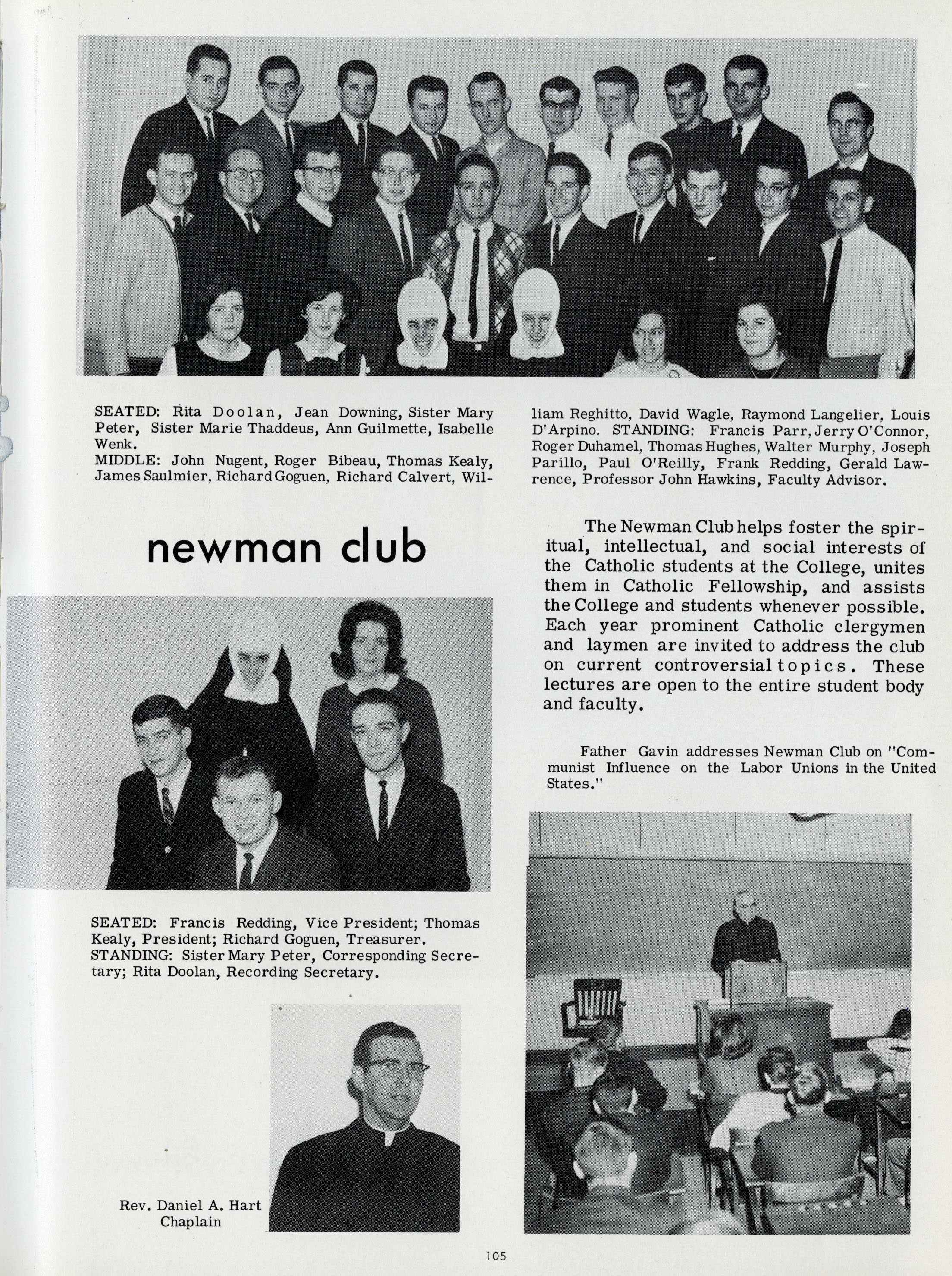 Newman Club photo