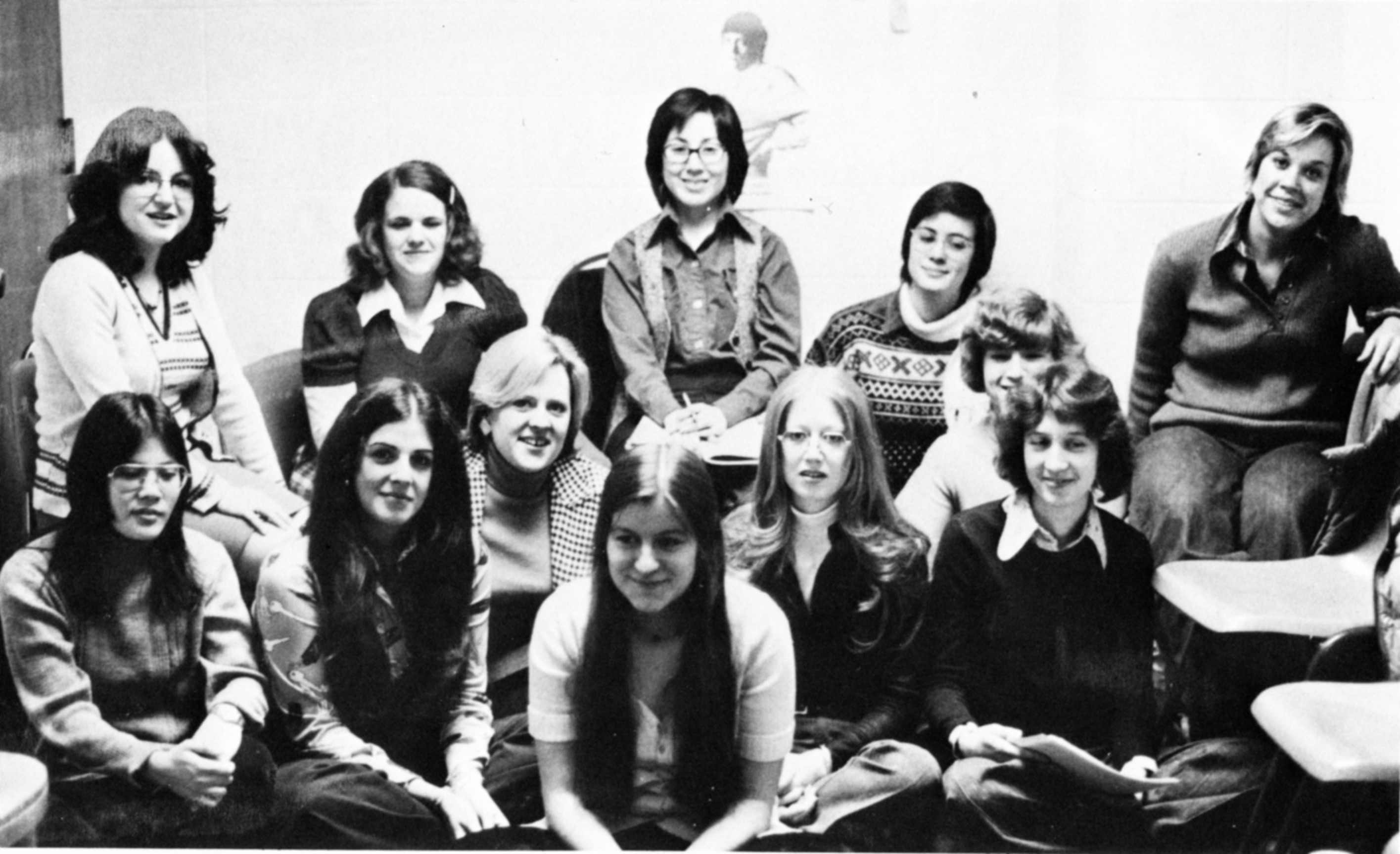 Bentley Women’s Caucus, 1970s
