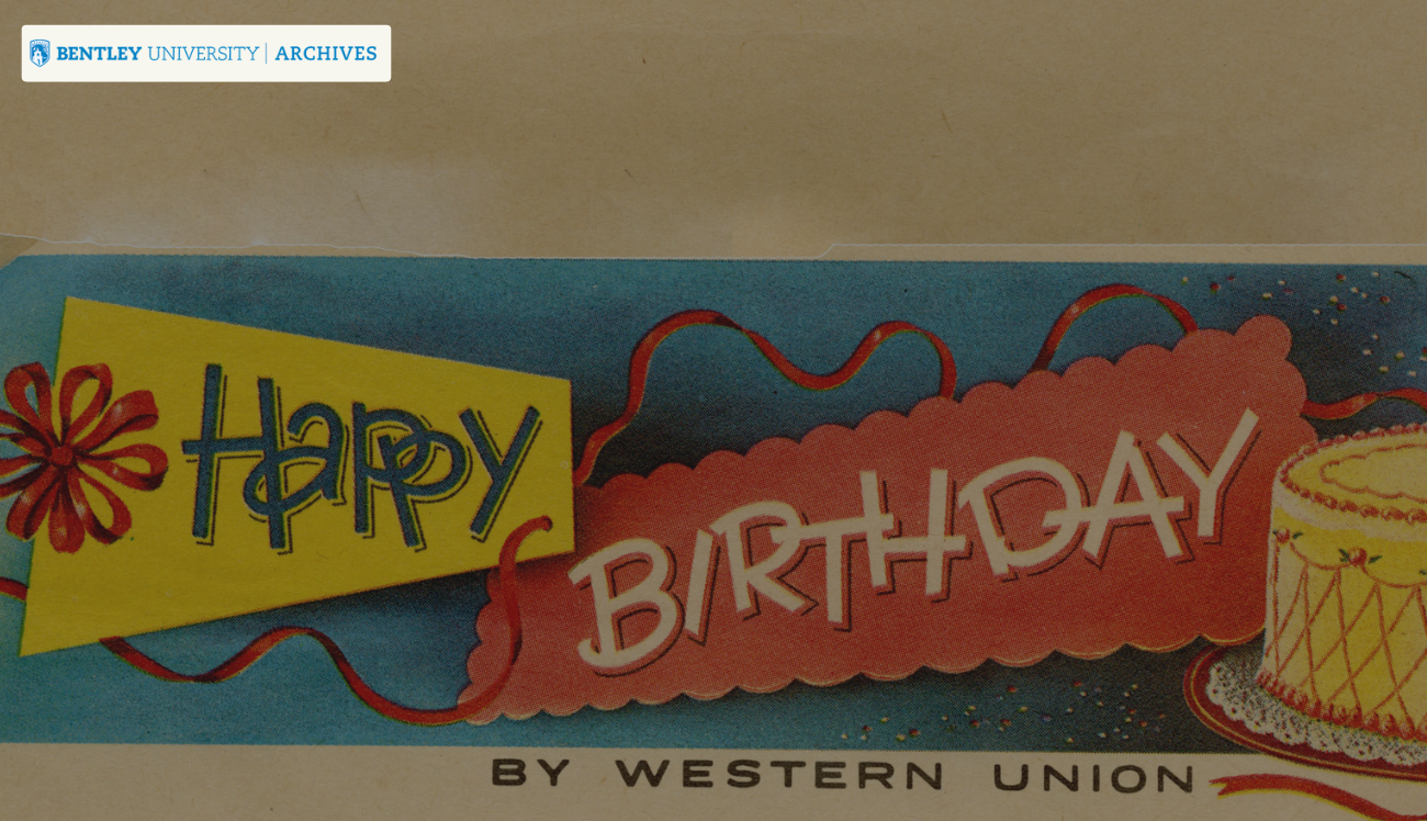 Happy Birthday card by Western Union