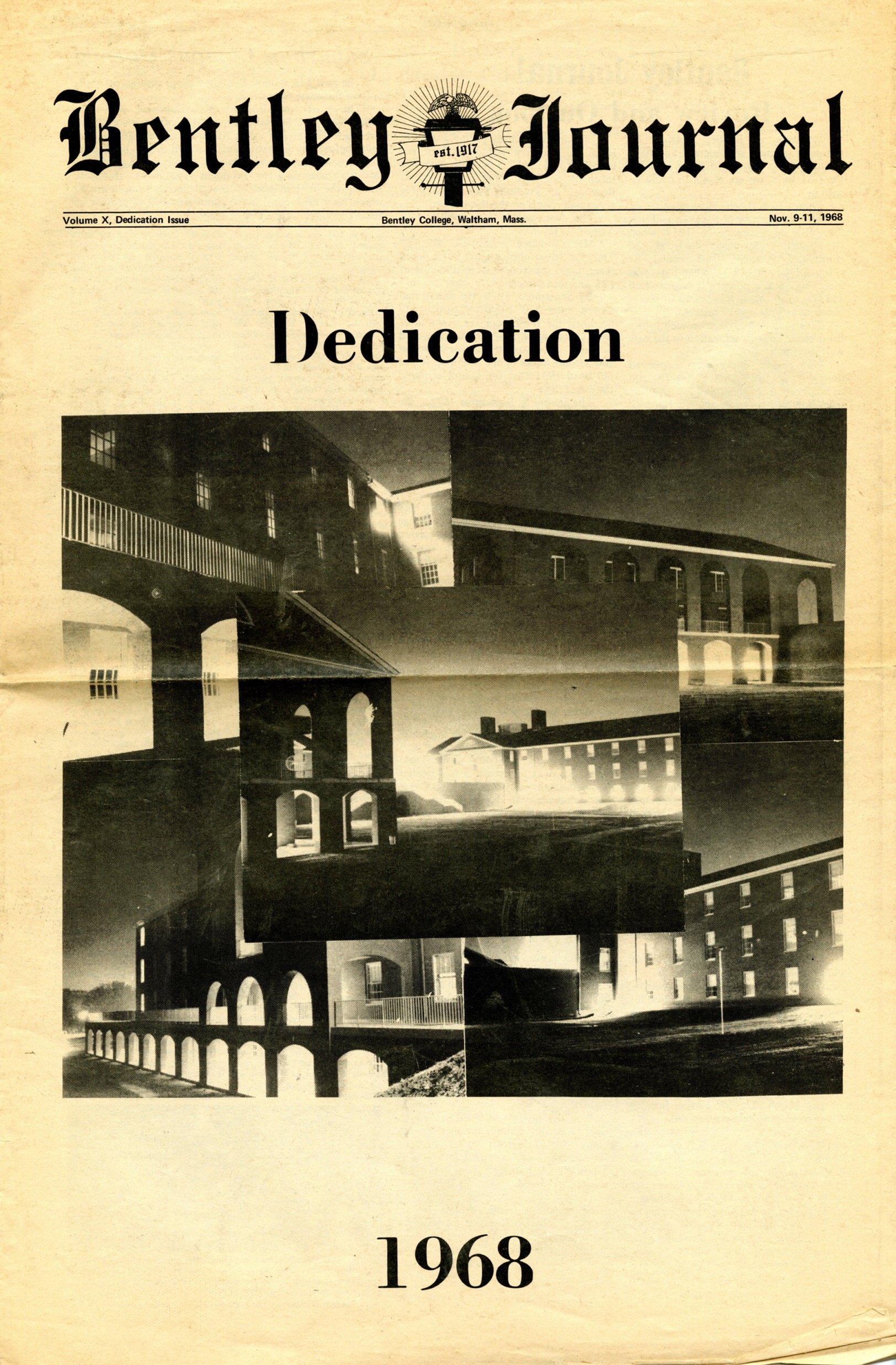 Dedication Journal issue