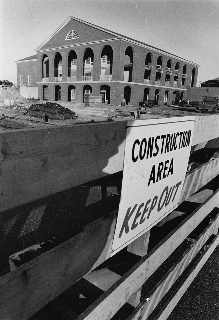 Campus construction zone