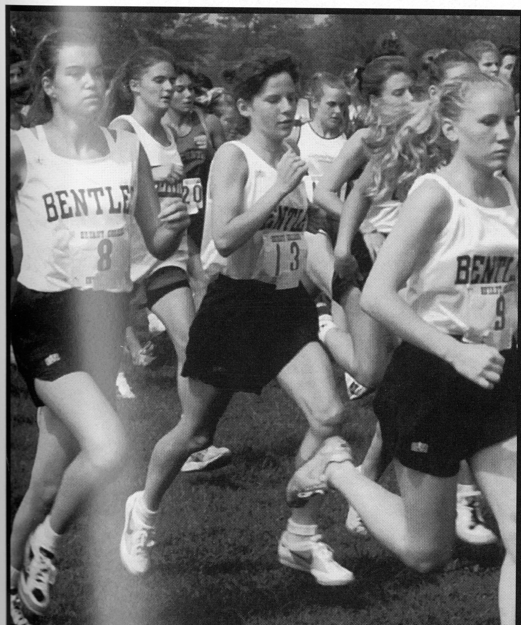 Cross country women running, 1995