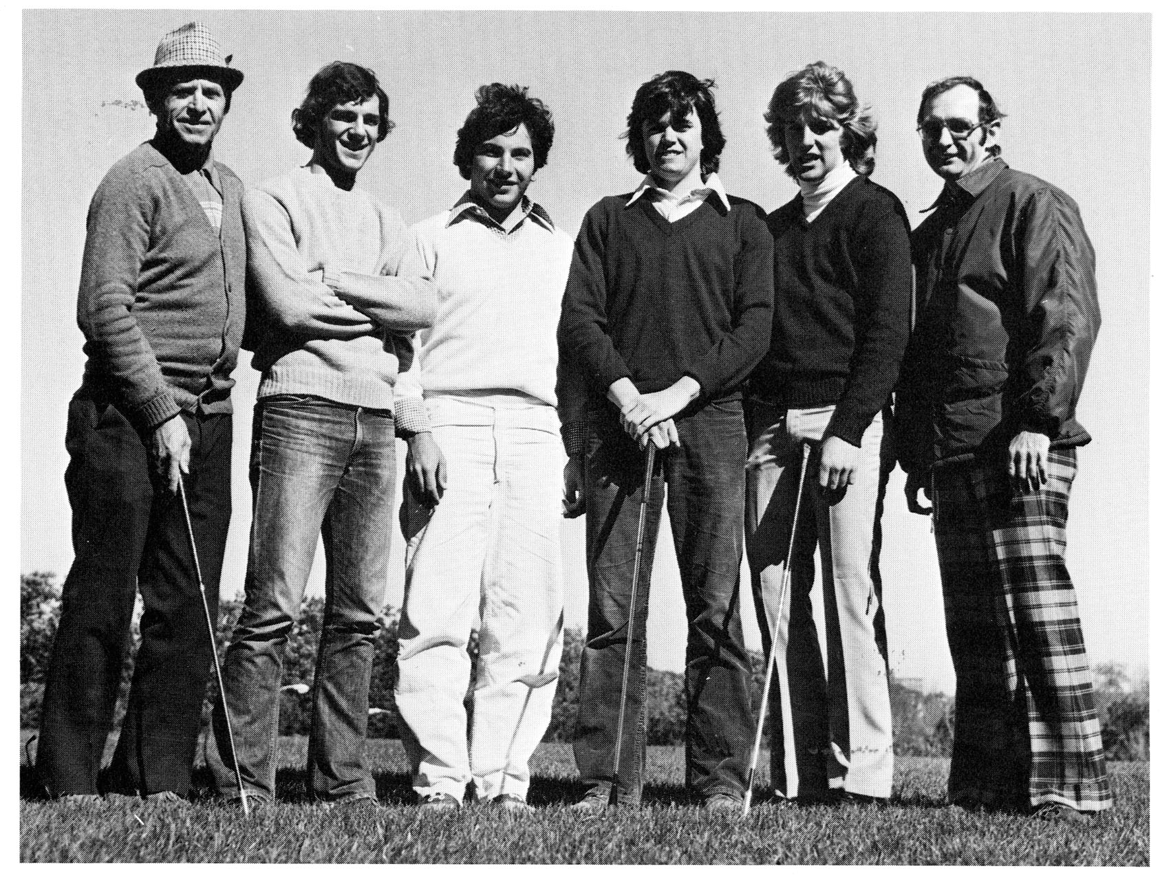 Bentley Men's Golf Team, 1975