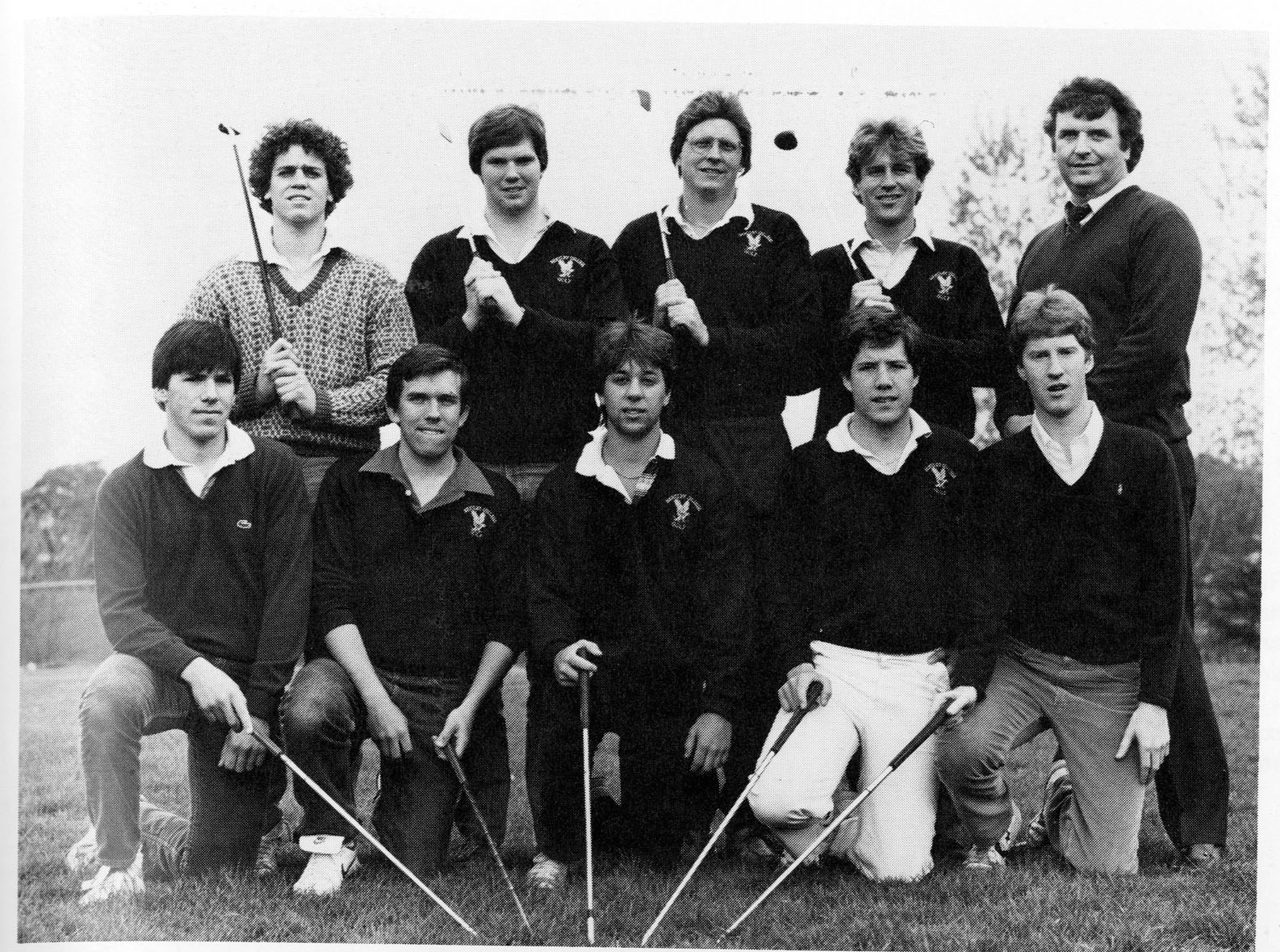Bentley Men's Golf Team, 1985