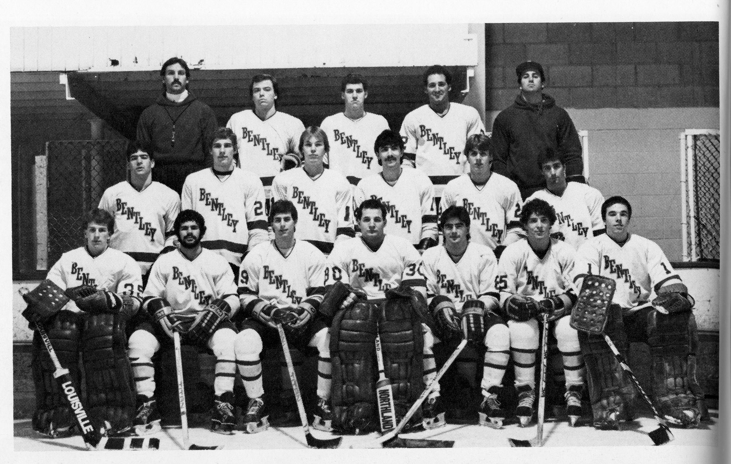 Bentley Men's Hockey Team, 1985