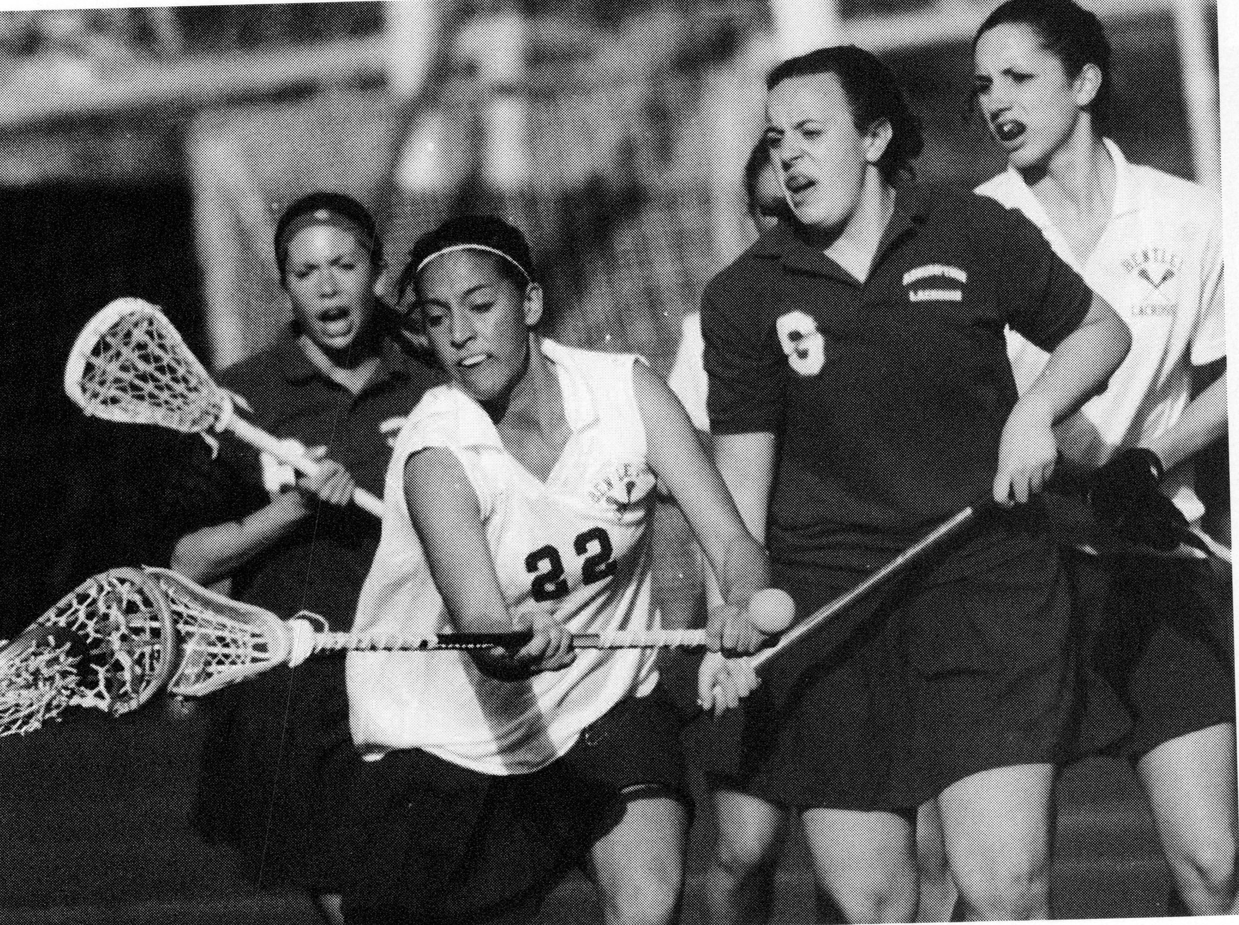 Bentley Women’s Lacrosse Game, 2000