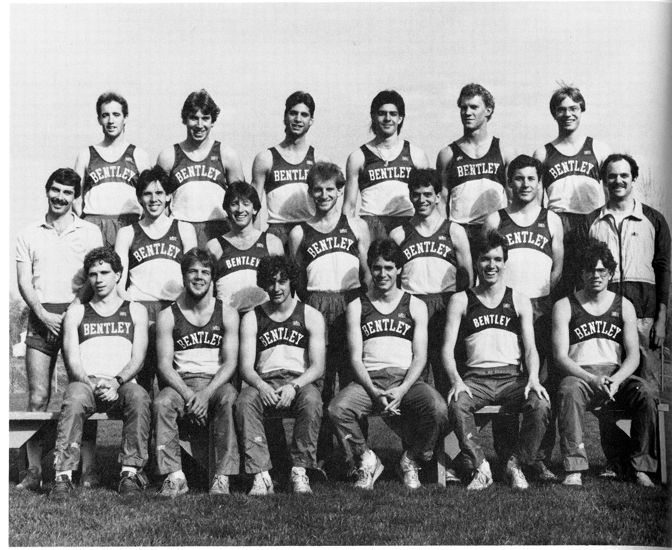 Bentley Track Team, 1985